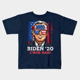 Joe Biden 2020 C'mon Man Kids T-Shirt